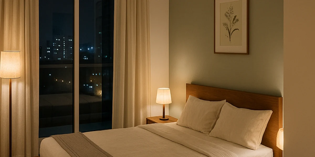 What Makes a Bedroom Feel Calm at 10pm