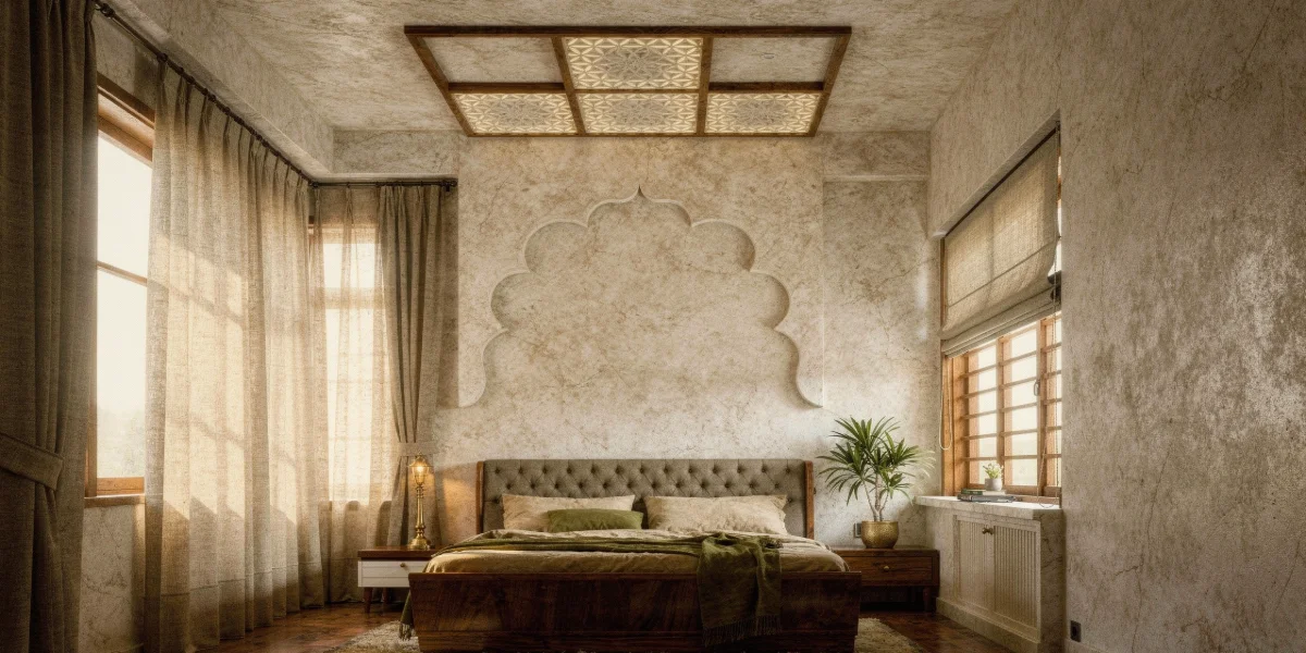 False Ceiling Design for a Bedroom
