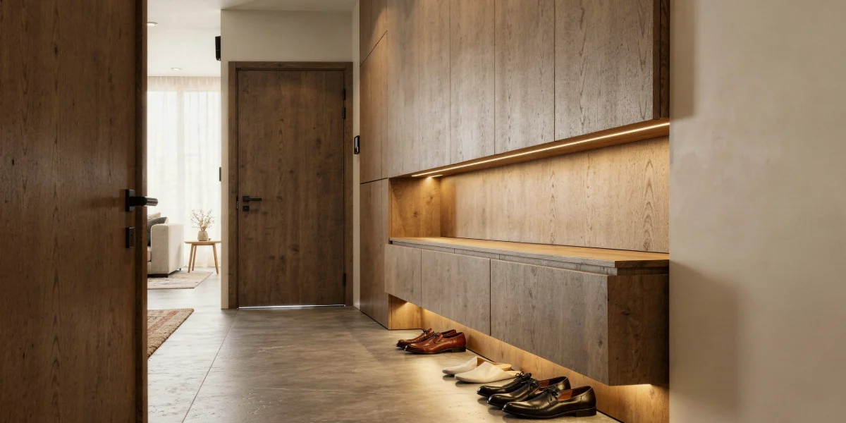 Shoe Rack Design for an Indian Entrance