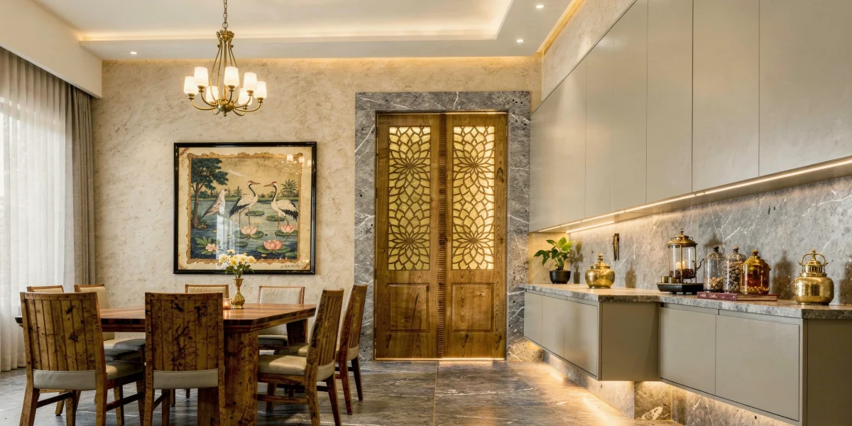 Pooja Room Door Design for Indian Homes